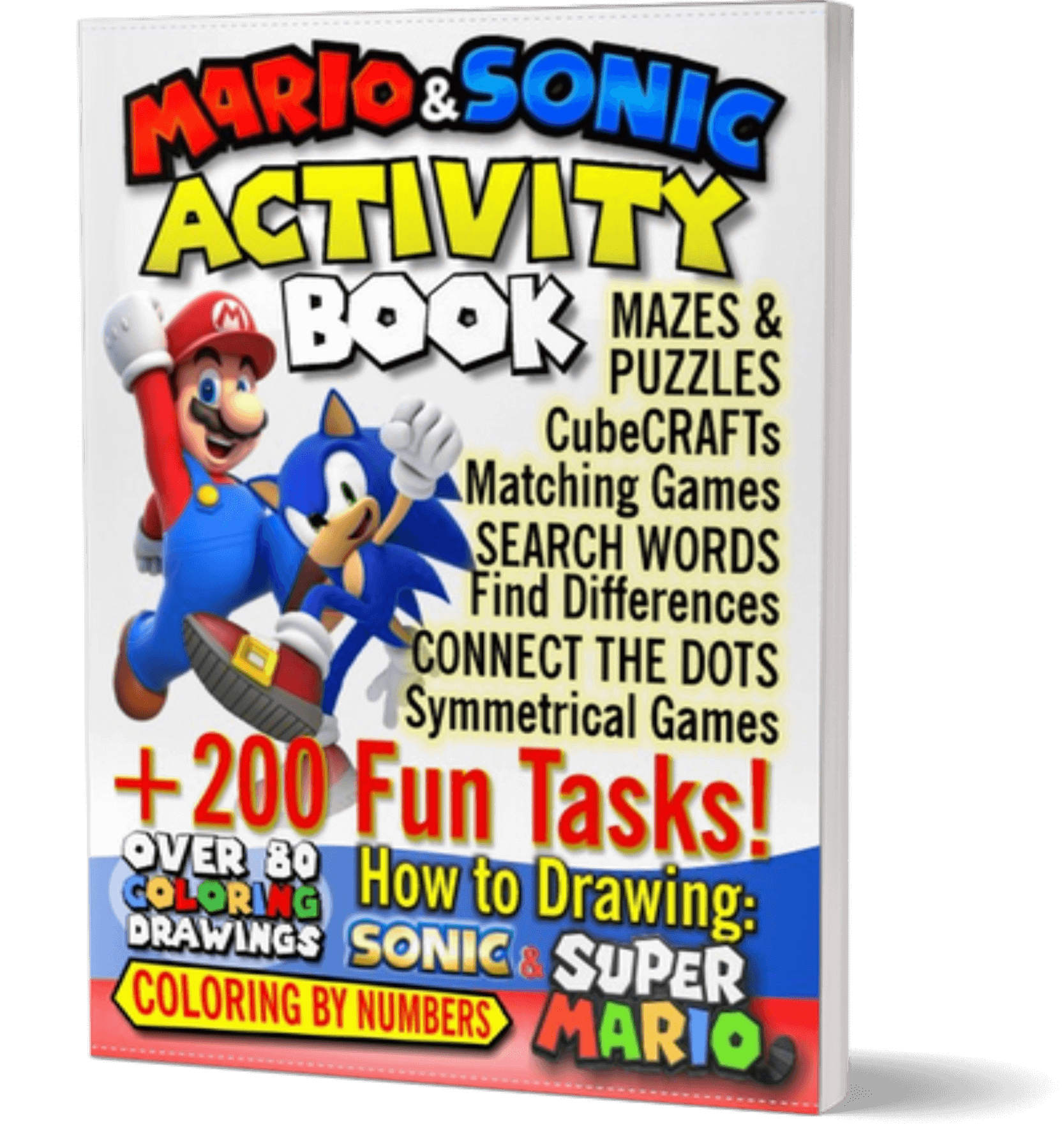 Mario & Sonic Activity Book | Bible Activity Books!